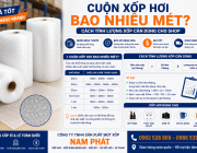 Cuộn Xốp Hơi Bao Nhiêu Mét? Cách Tính Lượng Xốp Cần Dùng Cho Shop