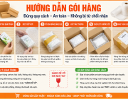 Hướng Dẫn Gói Hàng Chuẩn Shopee Bằng Xốp Hơi Chống Sốc