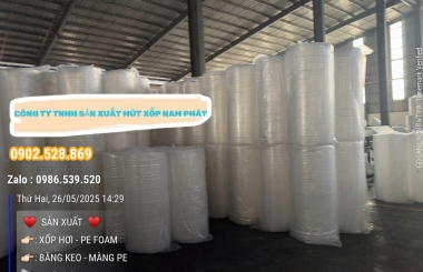 XỐP HƠI BÓNG KHÍ GIÁ RẺ TẠI THỦ DẦU MỘT BÌNH DƯƠNG