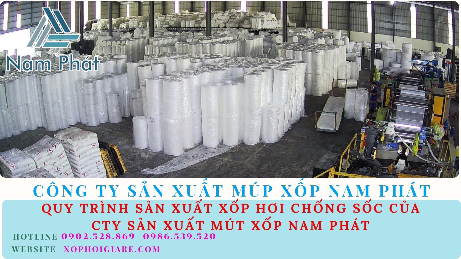 Máy Sản Xuất Xốp Hơi