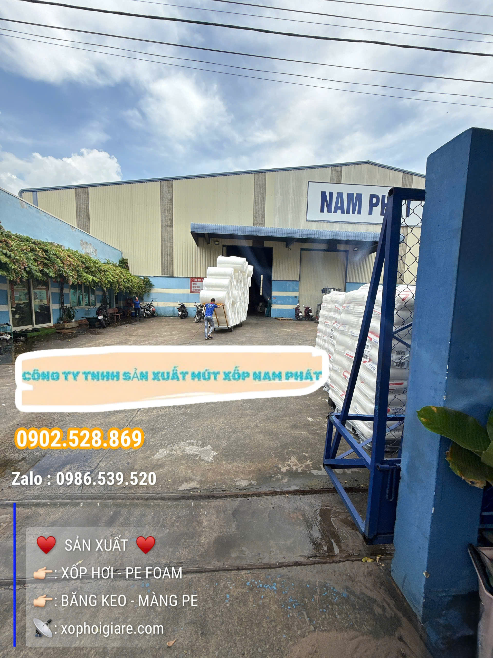 Công ty Mút Xốp Nam Phát