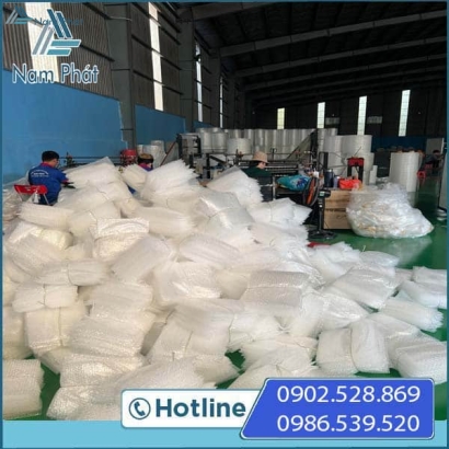 QUY TRÌNH SẢN XUẤT GIA CÔNG TÚI XỐP HƠI CHỐNG SỐC 
