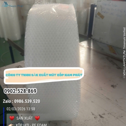 Lợi Ích Và Công Dụng Màng Xốp Hơi, Xốp Nổ Khổ 20CM 